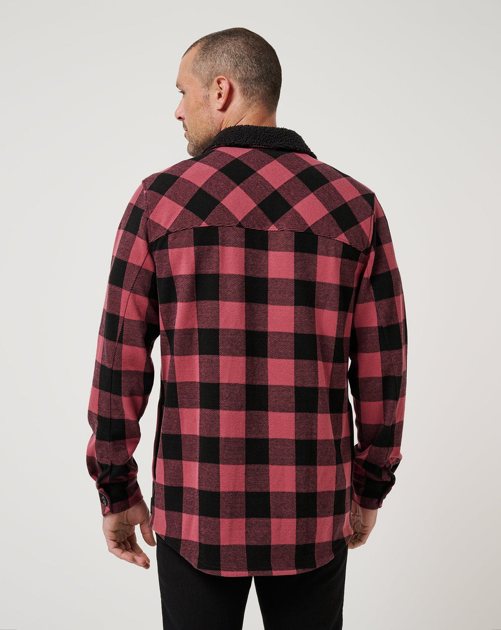 Winterize Shirt Jacket Men/Roan Rouge
