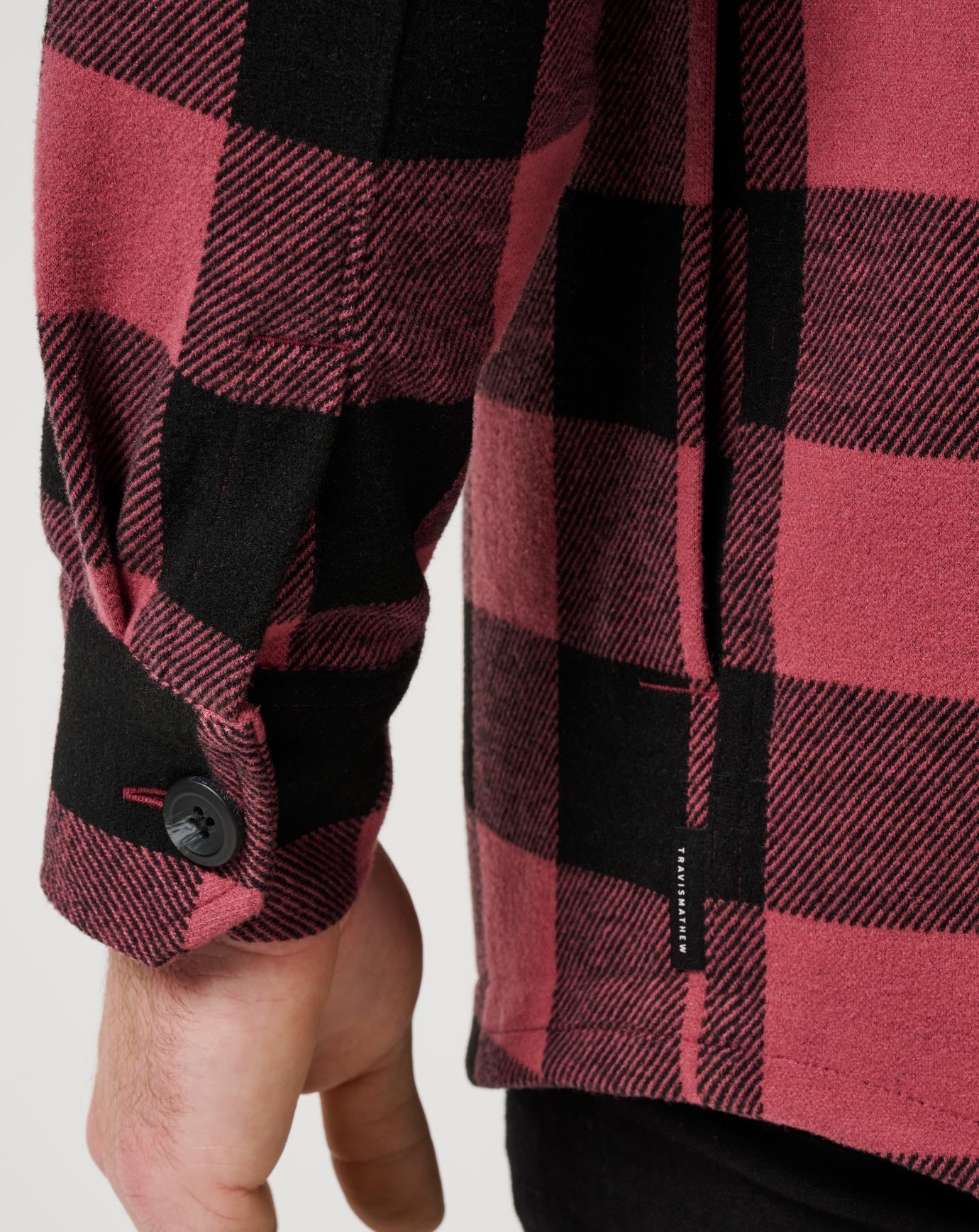 Winterize Shirt Jacket Men/Roan Rouge
