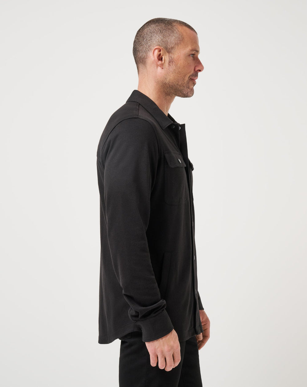 You Pick Shirt Jacket Men/Black