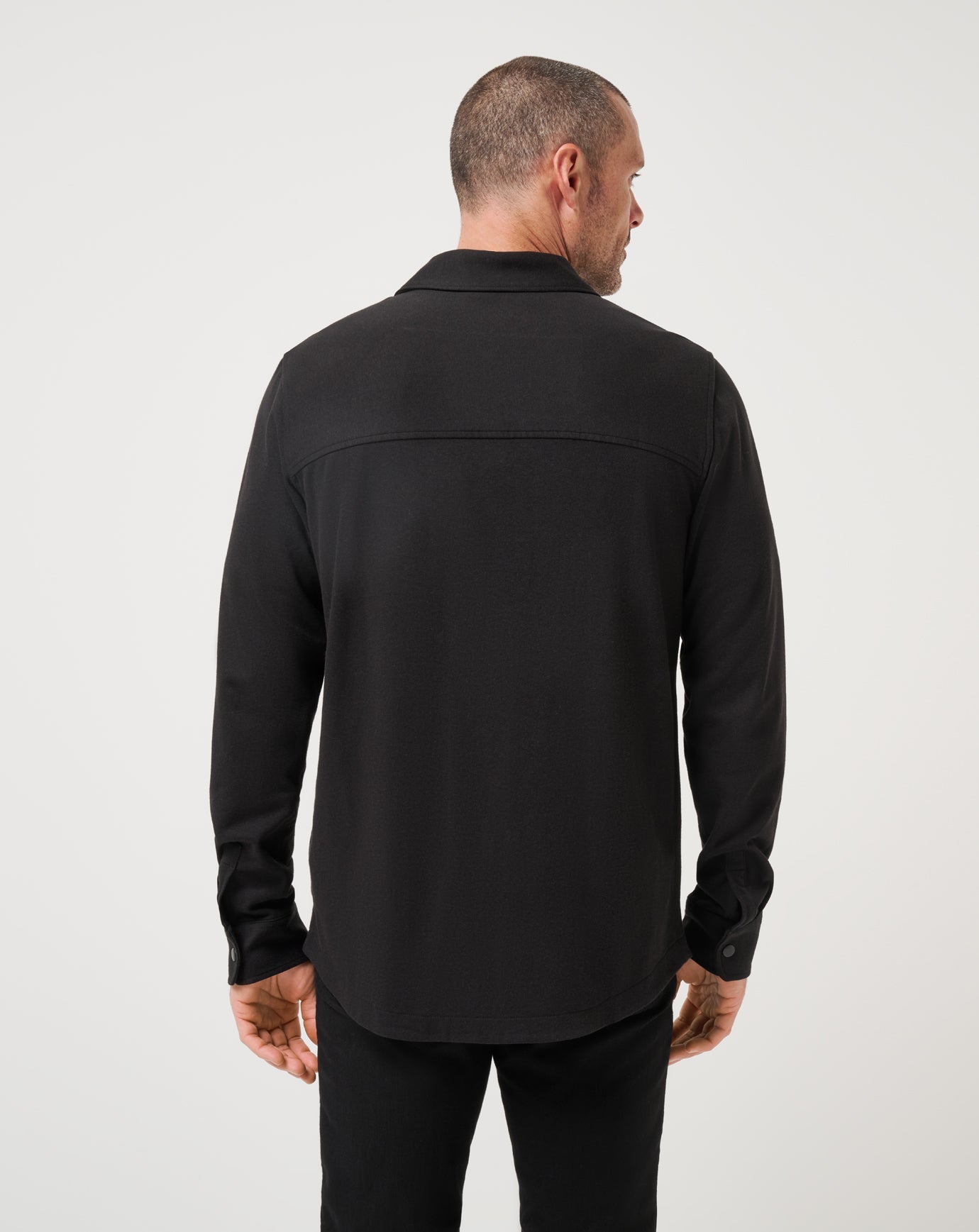 You Pick Shirt Jacket Men/Black