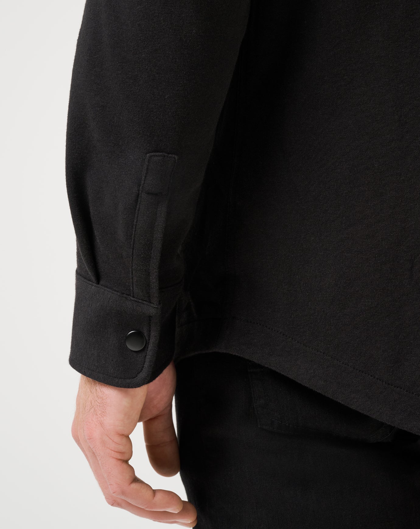 You Pick Shirt Jacket Men/Black