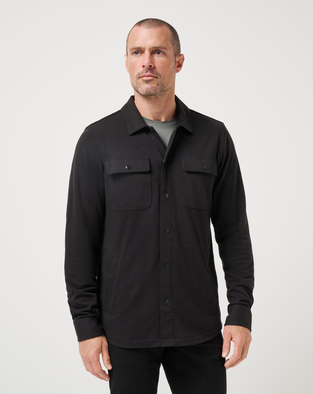 You Pick Shirt Jacket Men/Black