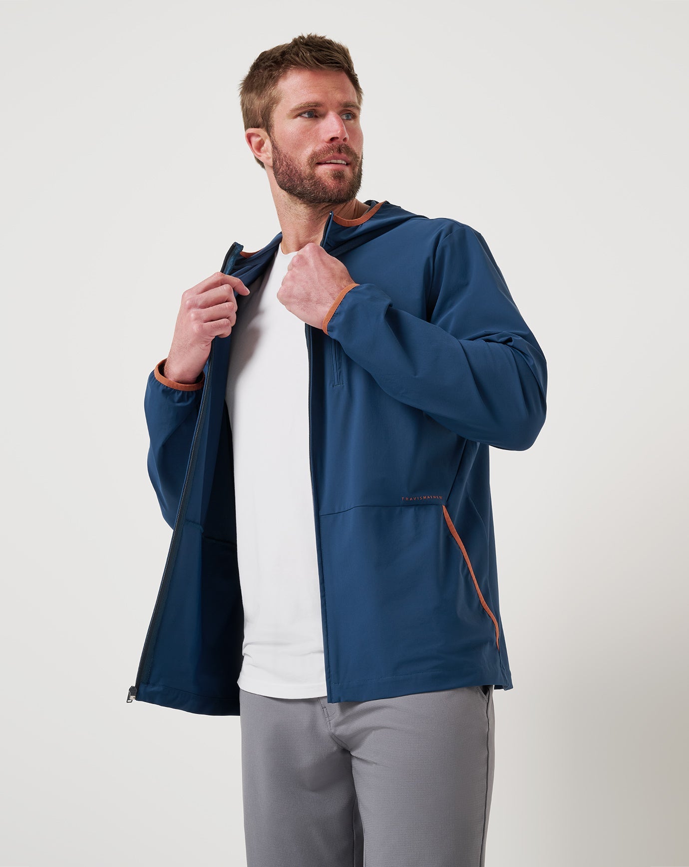 Long Layover Jacket Men|Golf/Titan