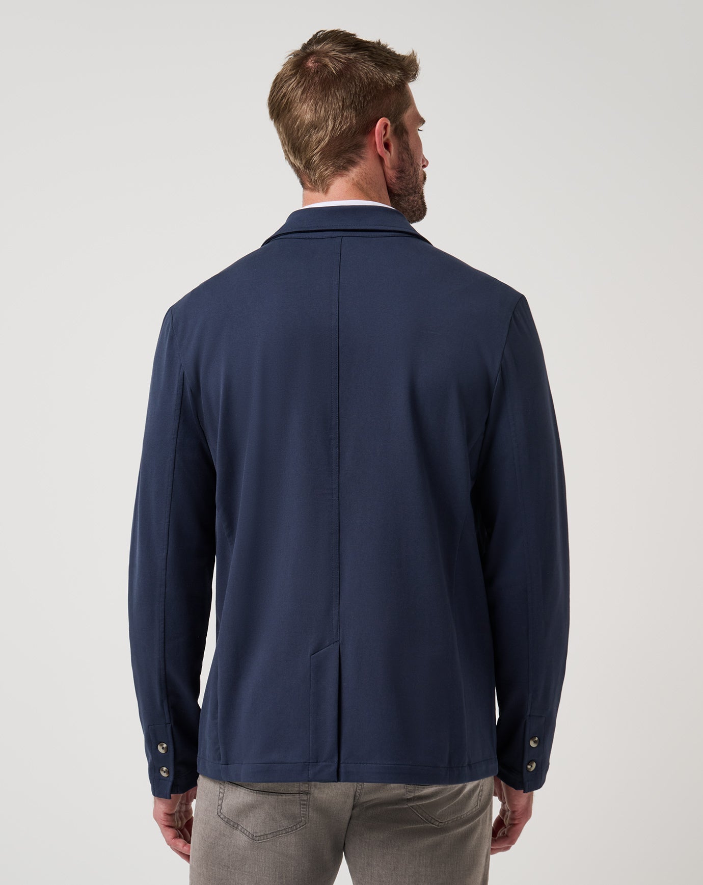 Stretchknit Blazer Men/Total Eclipse