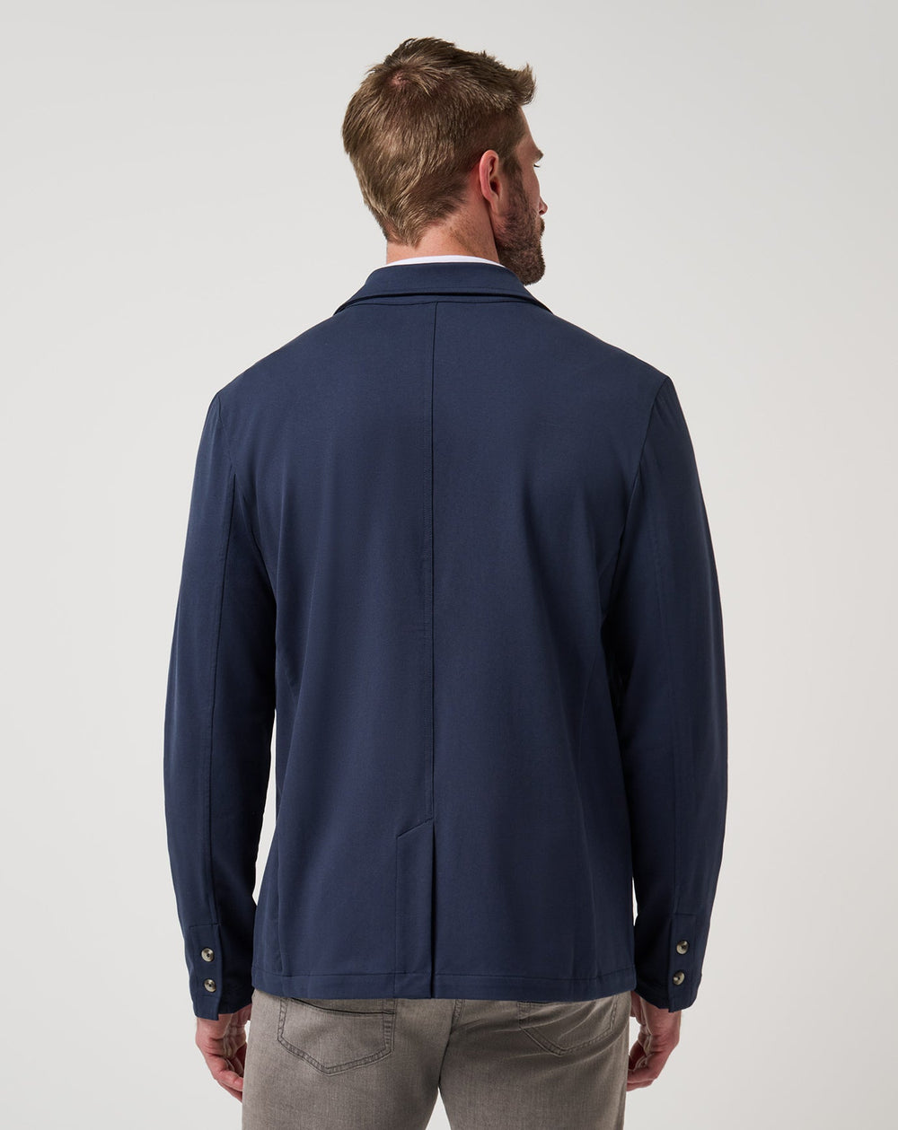 Stretchknit Blazer Men/Total Eclipse