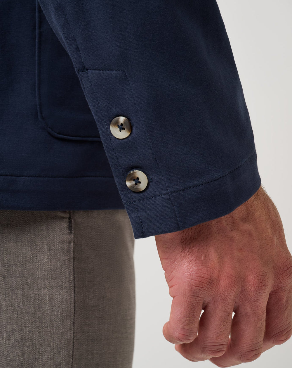 Stretchknit Blazer Men/Total Eclipse