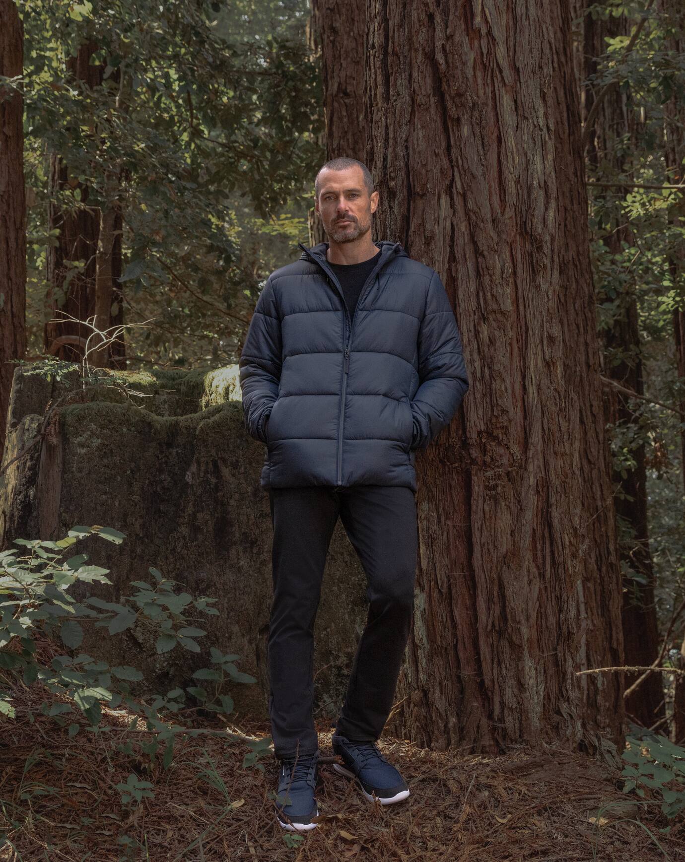 Aves Tech Puffer Jacket Men/Total Eclipse