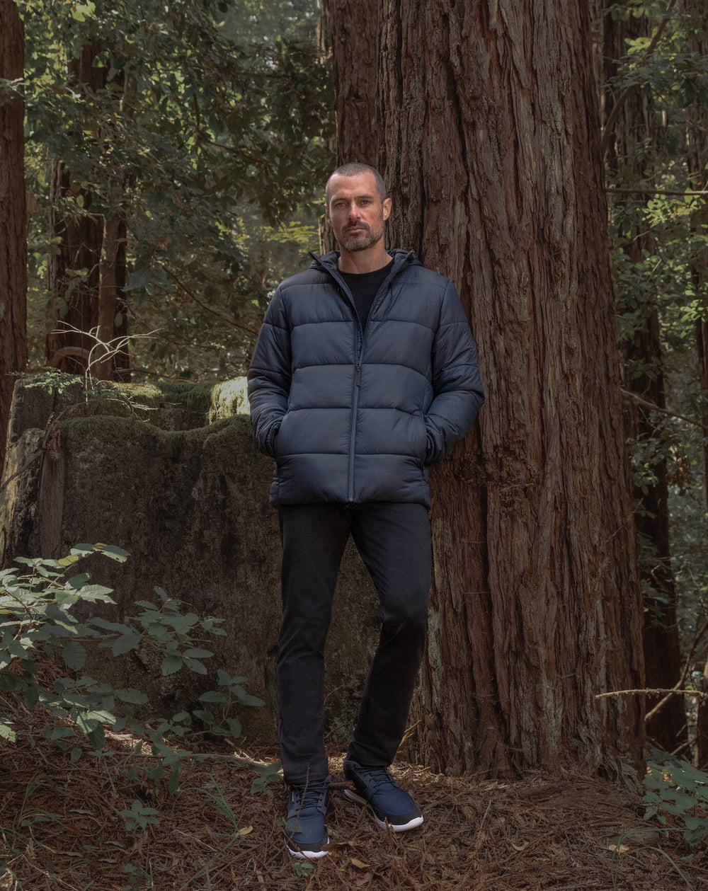 Aves Tech Puffer Jacket Men/Total Eclipse