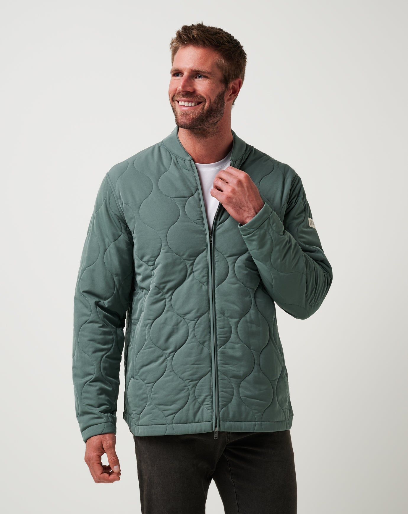 Come What May Jacket Men/Balsam Green