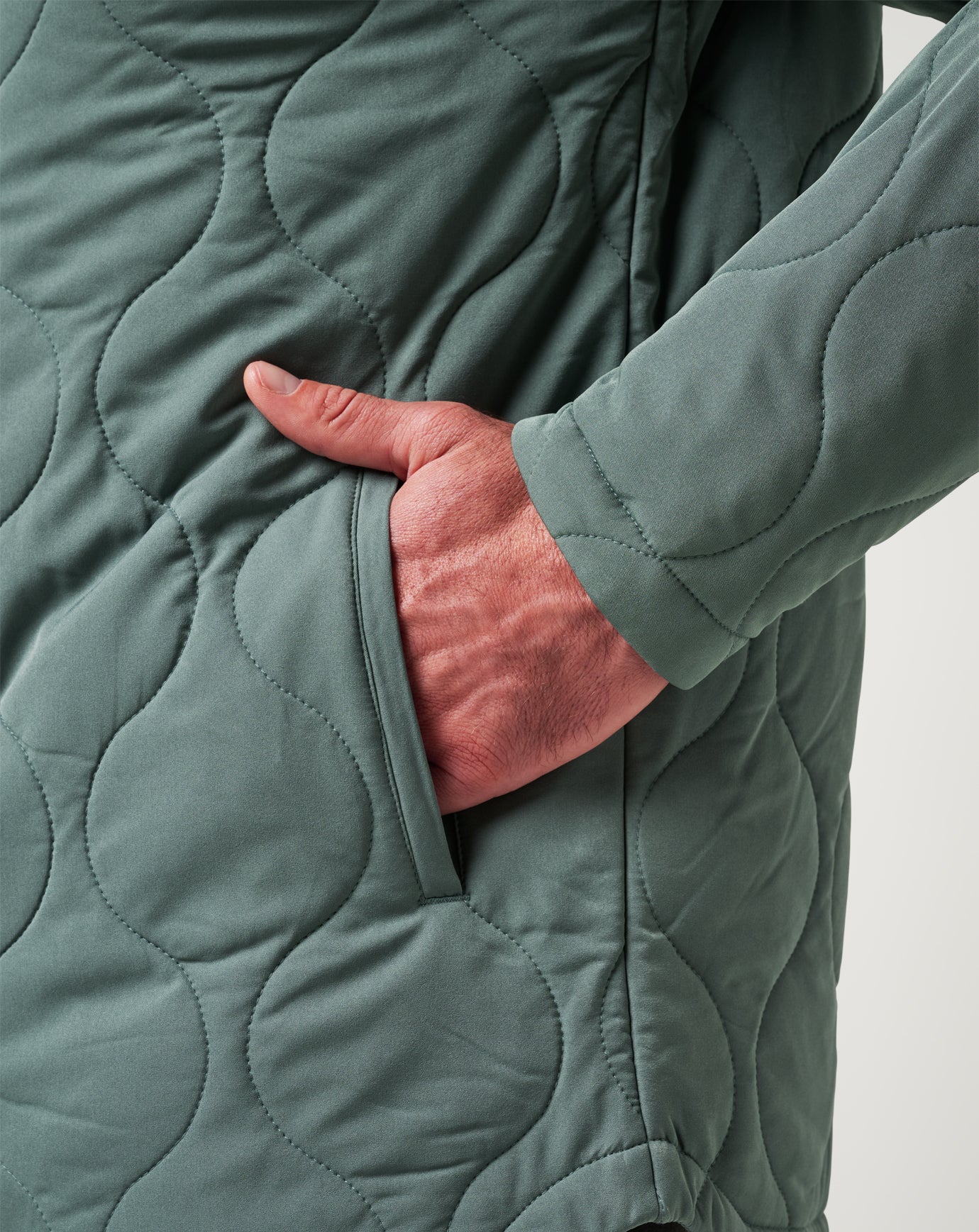 Come What May Jacket Men/Balsam Green