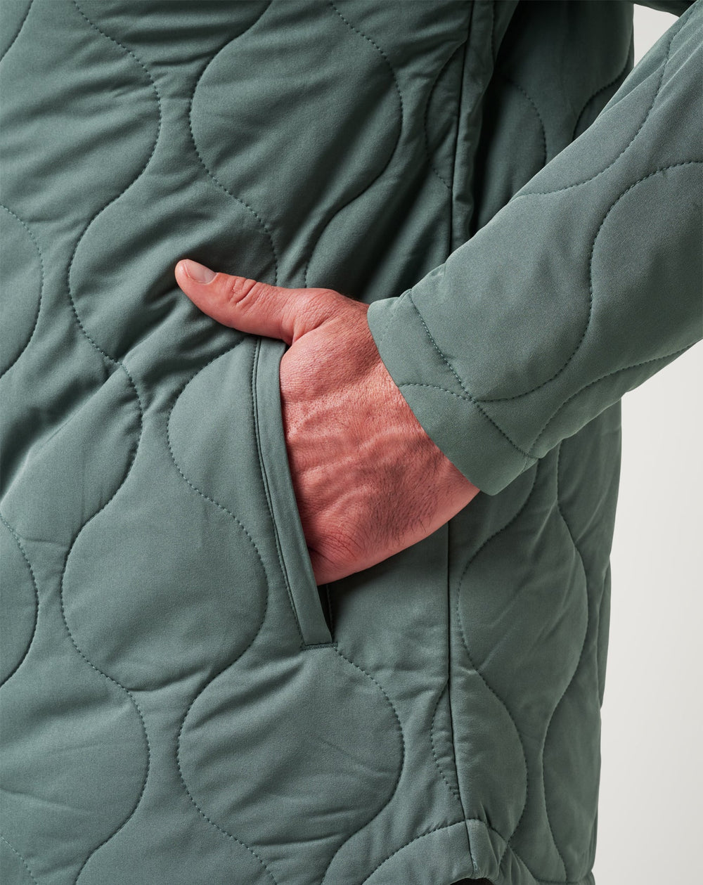Come What May Jacket Men/Balsam Green