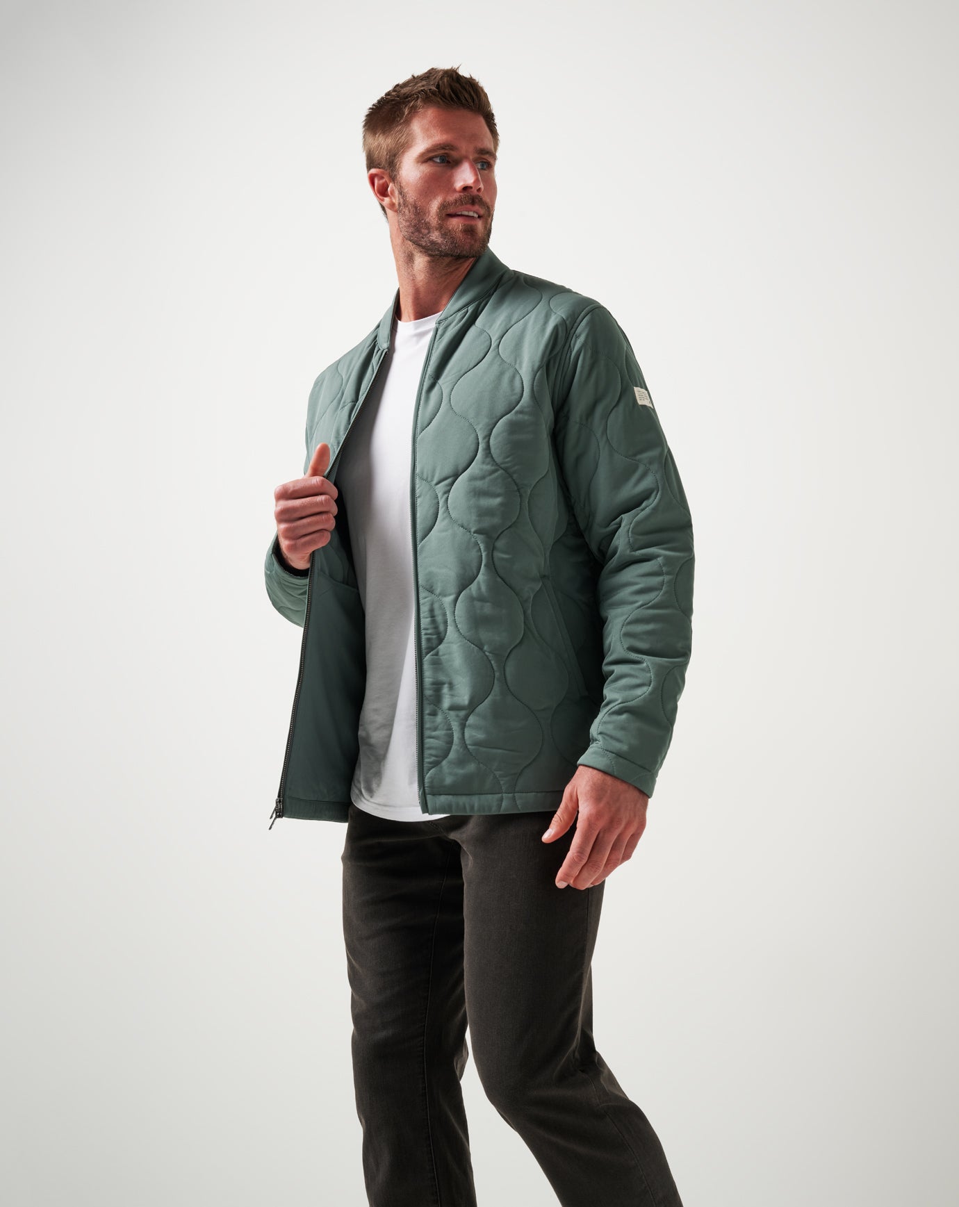 Come What May Jacket Men/Balsam Green