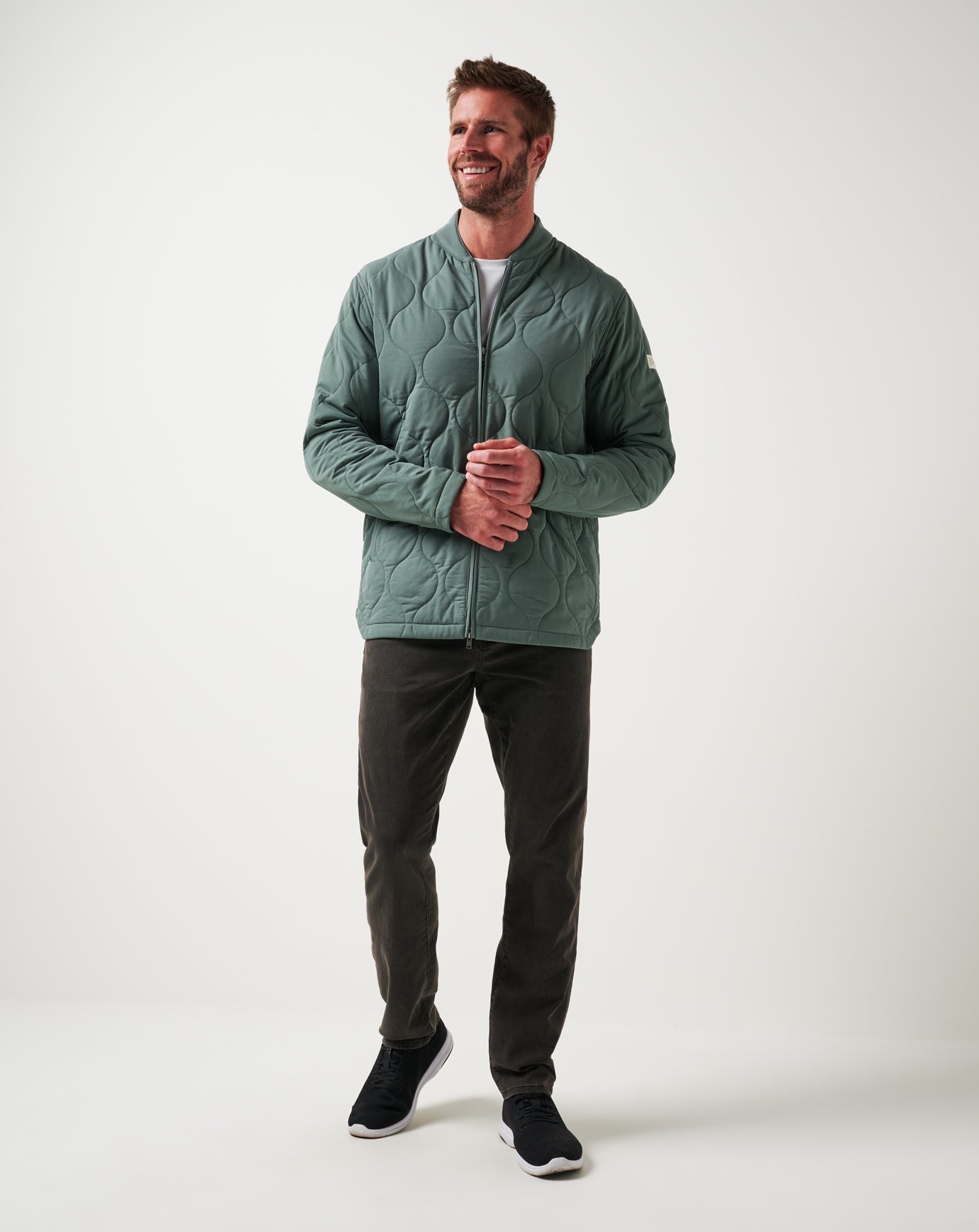 Come What May Jacket Men/Balsam Green