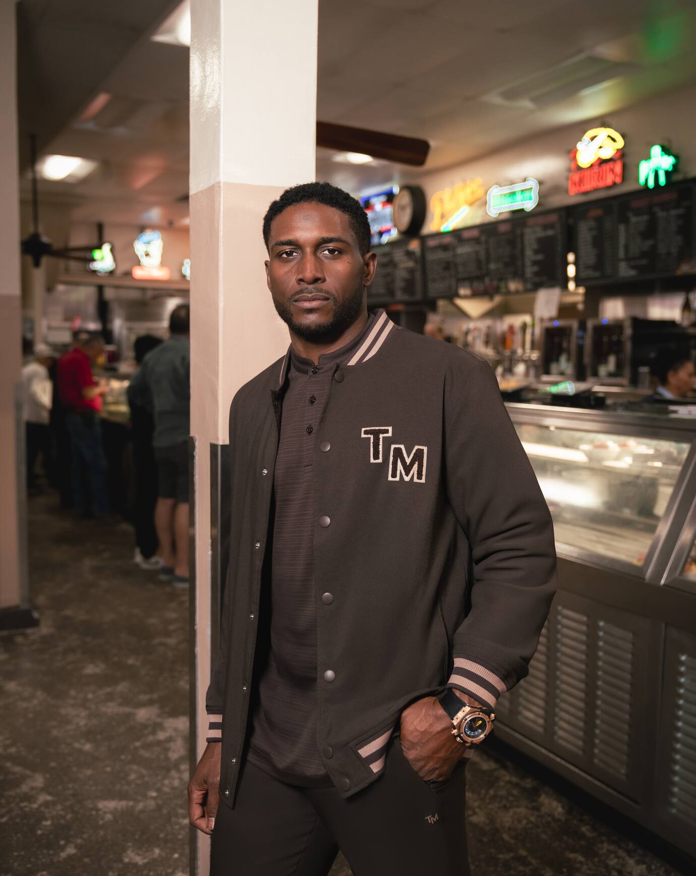Touch Down Jacket Men|New/Chocolate Brown