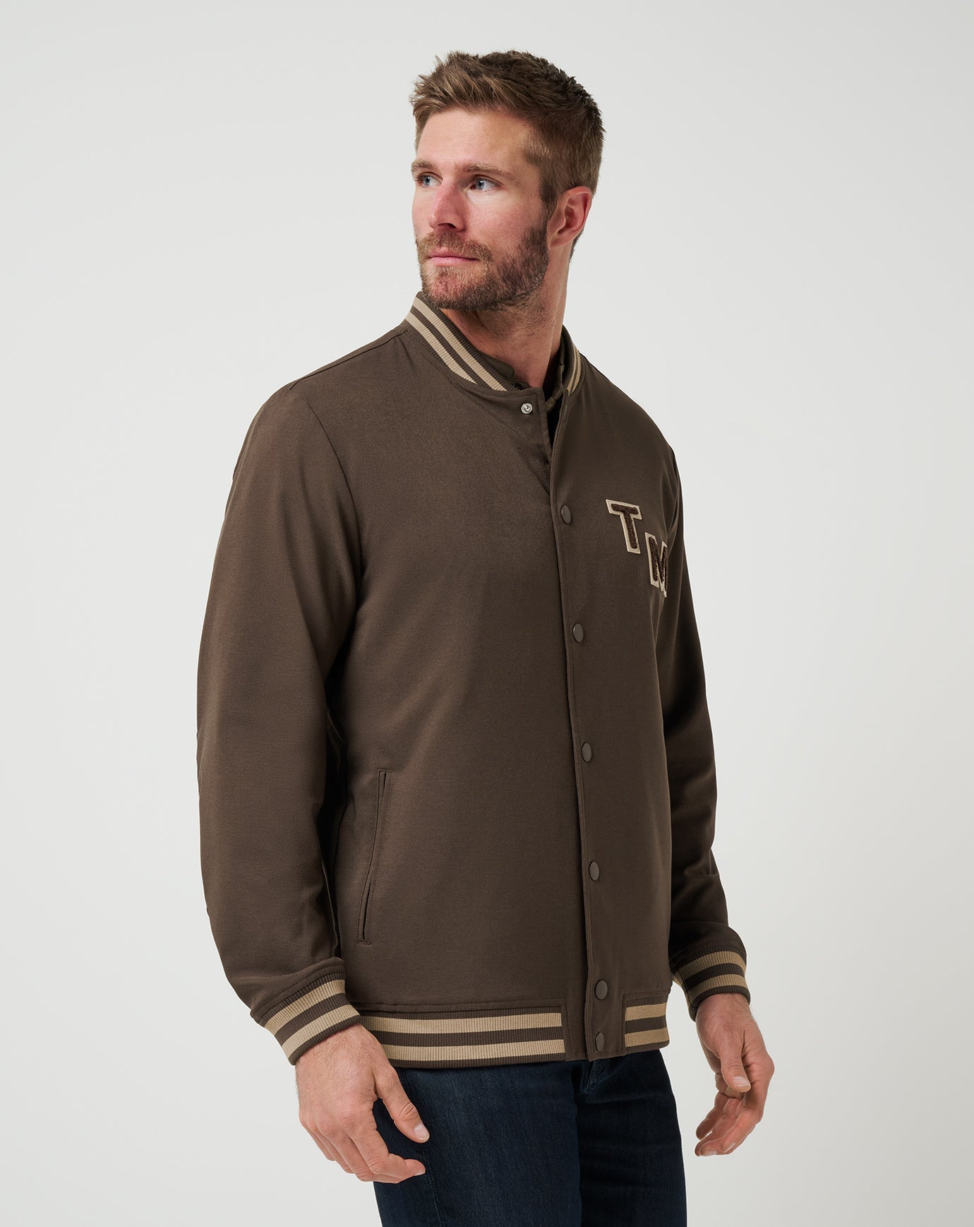 Touch Down Jacket Men|New/Chocolate Brown