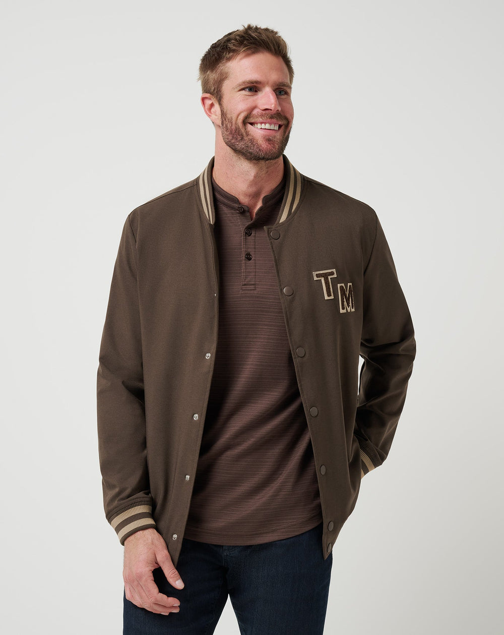 Touch Down Jacket Men|New/Chocolate Brown