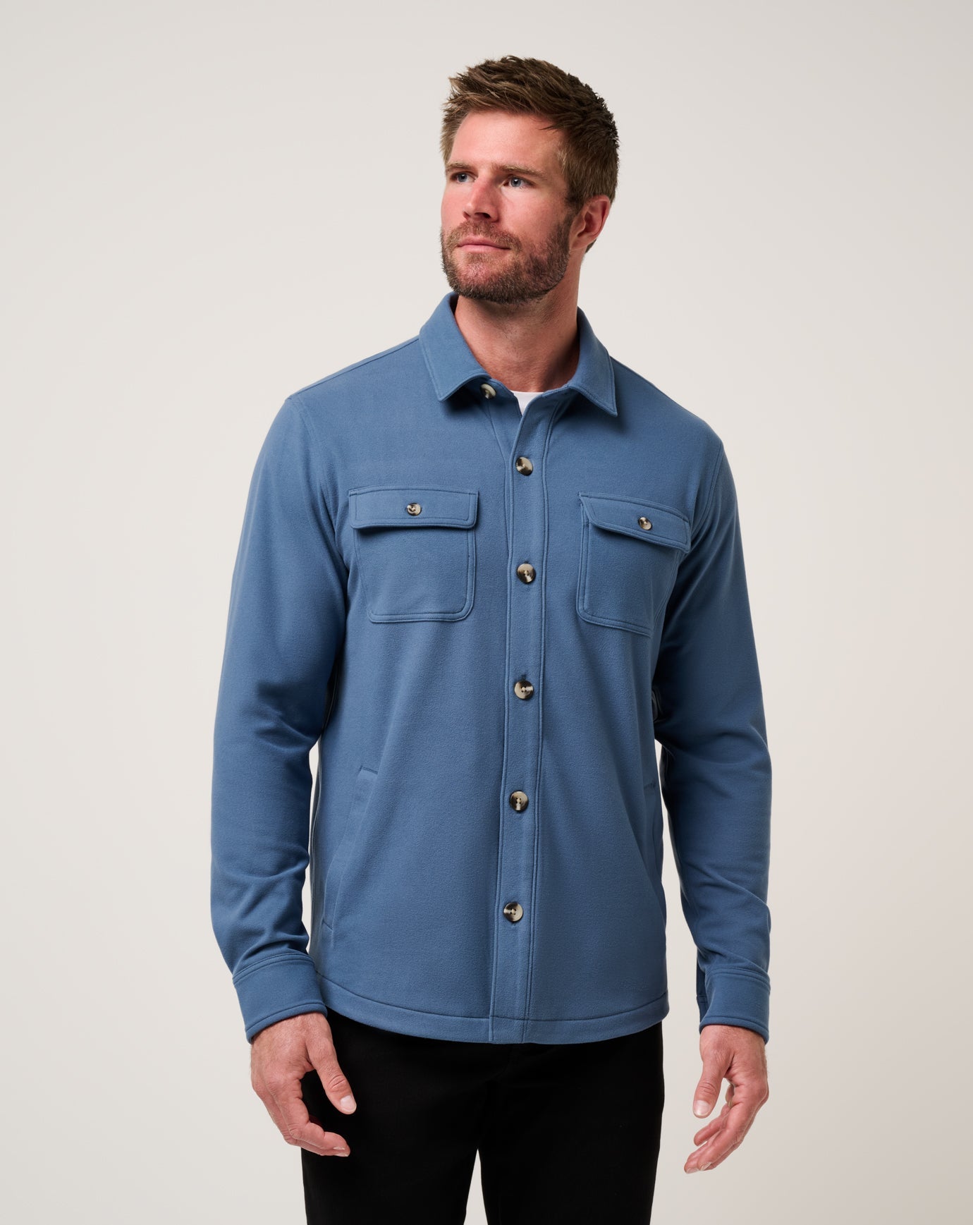 Peak Fleece Shirt Jacket Men/Bering Sea