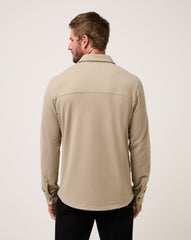 Peak Fleece Shirt Jacket Men/Weathered Teak