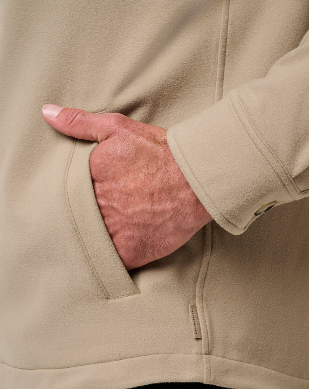 Peak Fleece Shirt Jacket Men/Weathered Teak