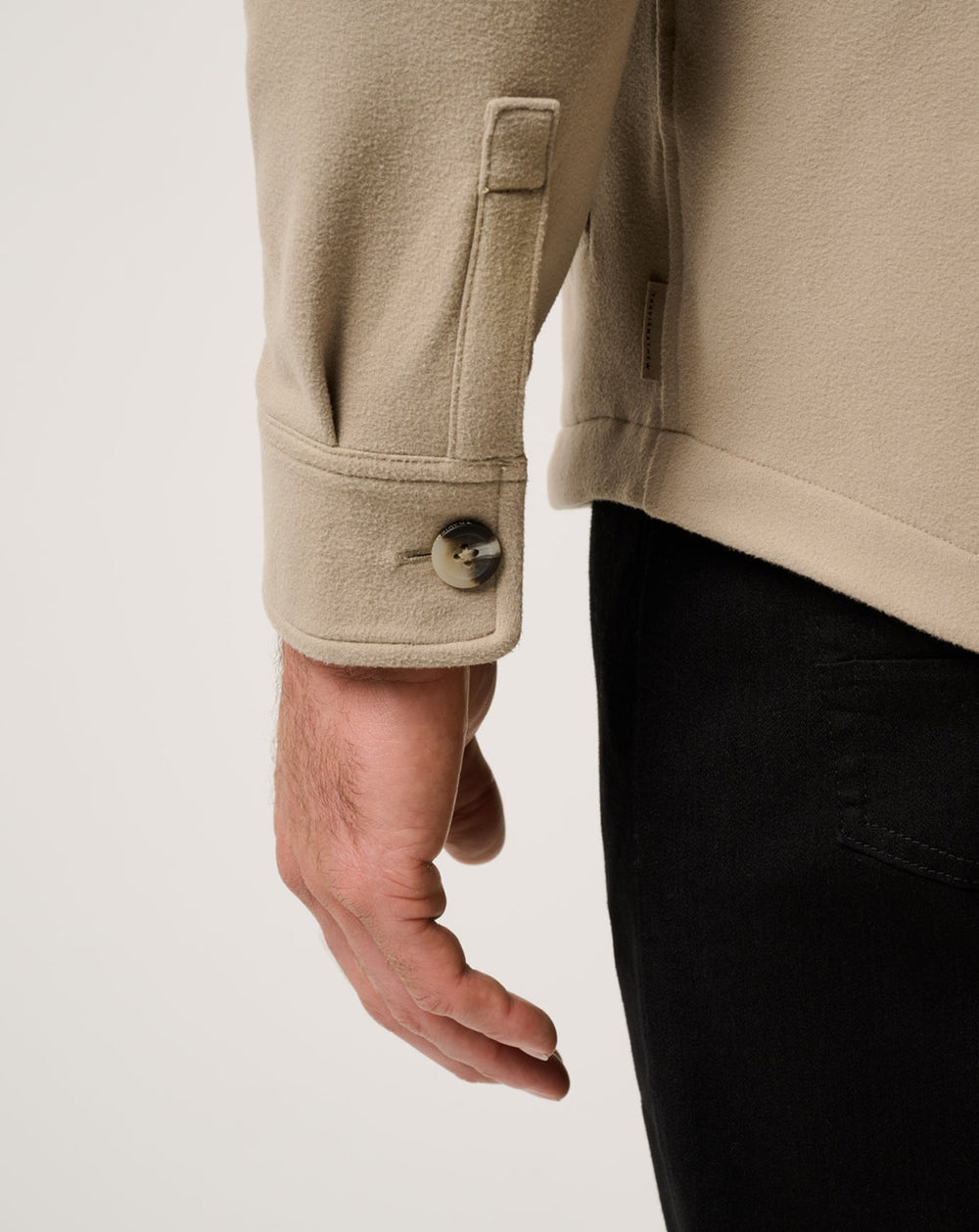 Peak Fleece Shirt Jacket Men/Weathered Teak