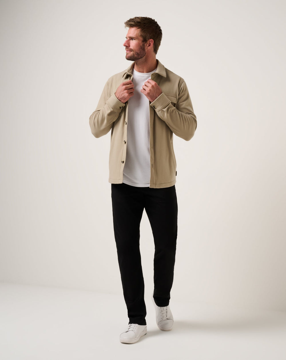 Peak Fleece Shirt Jacket Men/Weathered Teak