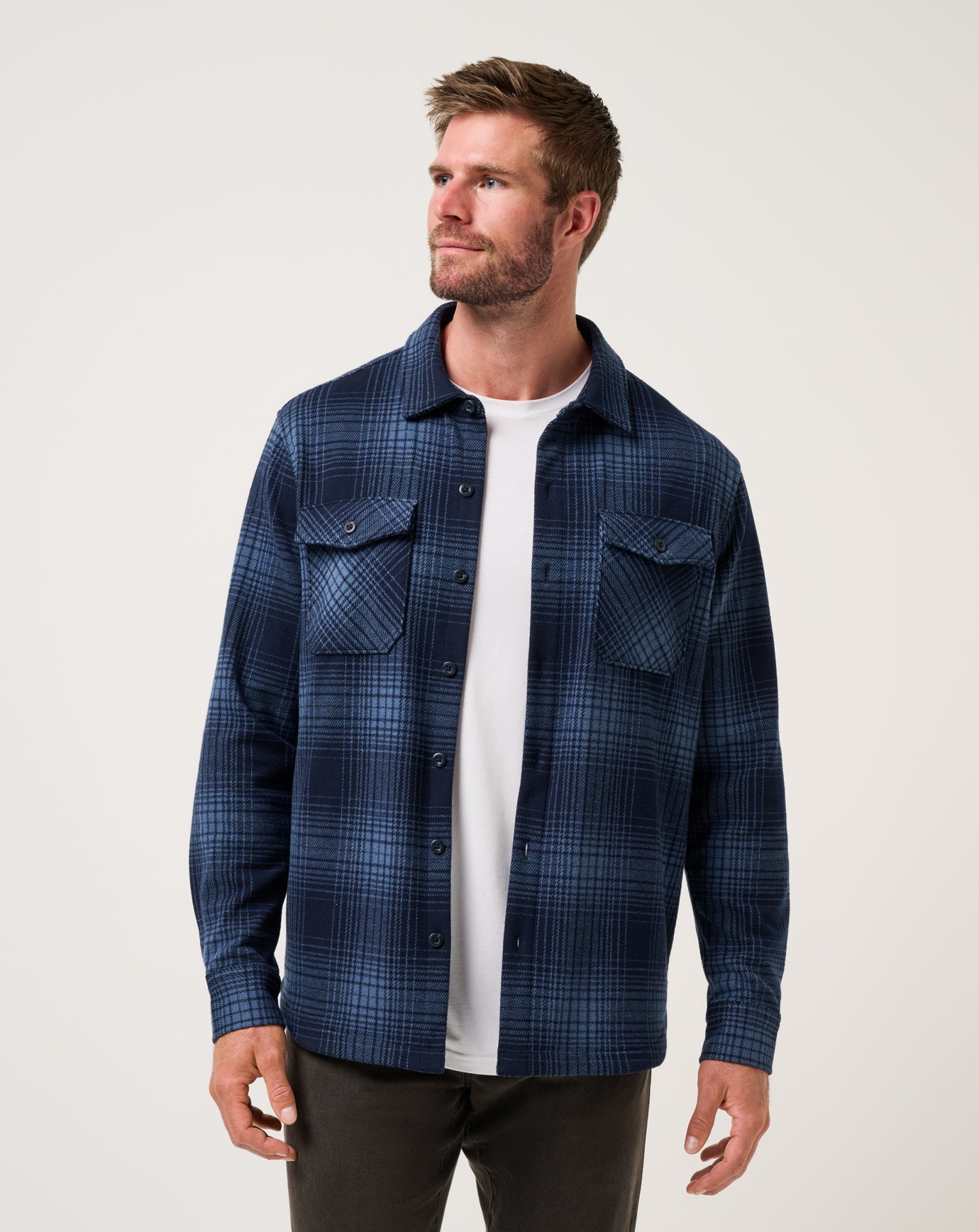 Sunset Season Shirt Jacket Men/Total Eclipse