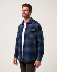 Sunset Season Shirt Jacket Men/Total Eclipse