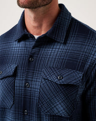 Sunset Season Shirt Jacket Men/Total Eclipse