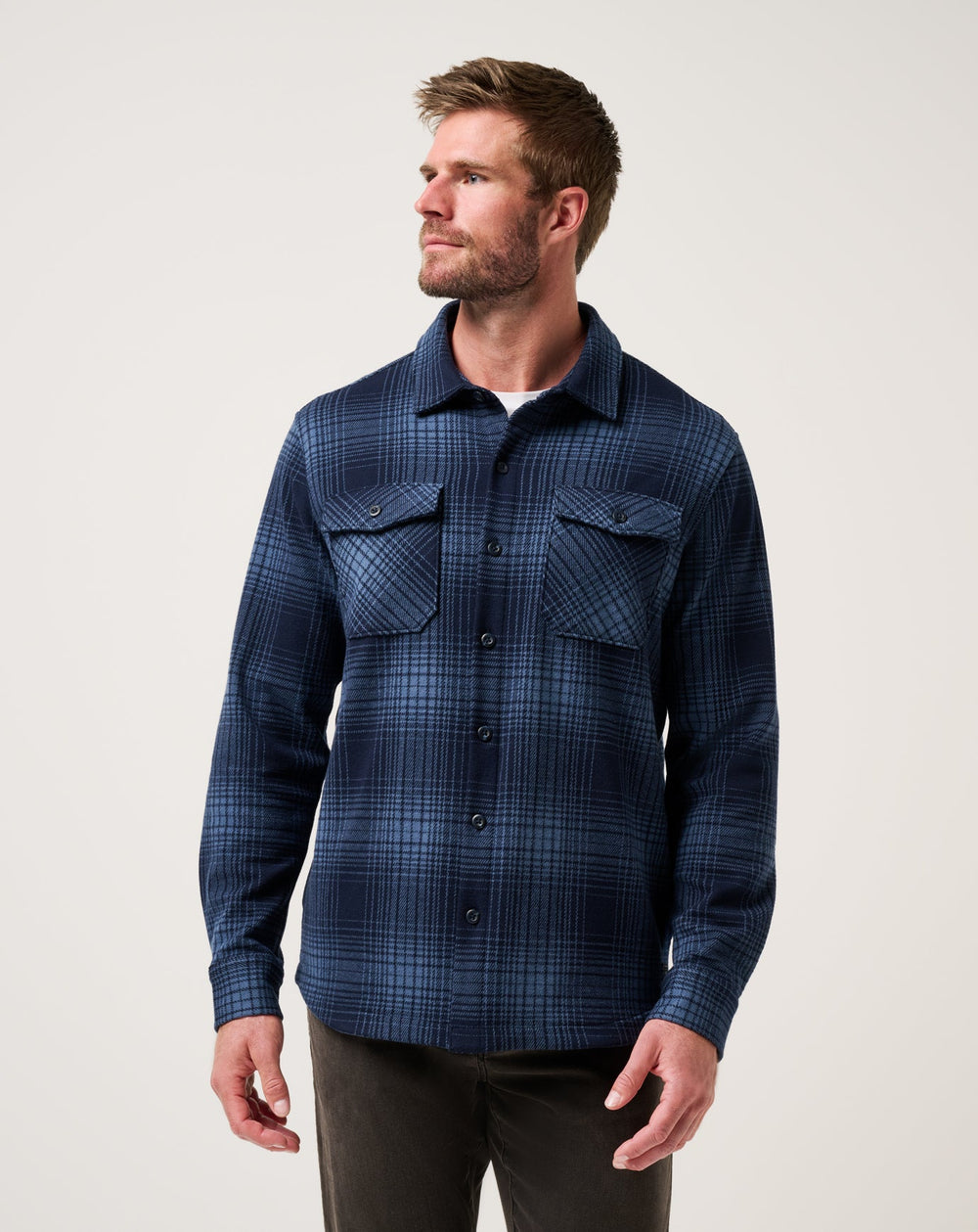 Sunset Season Shirt Jacket Men/Total Eclipse