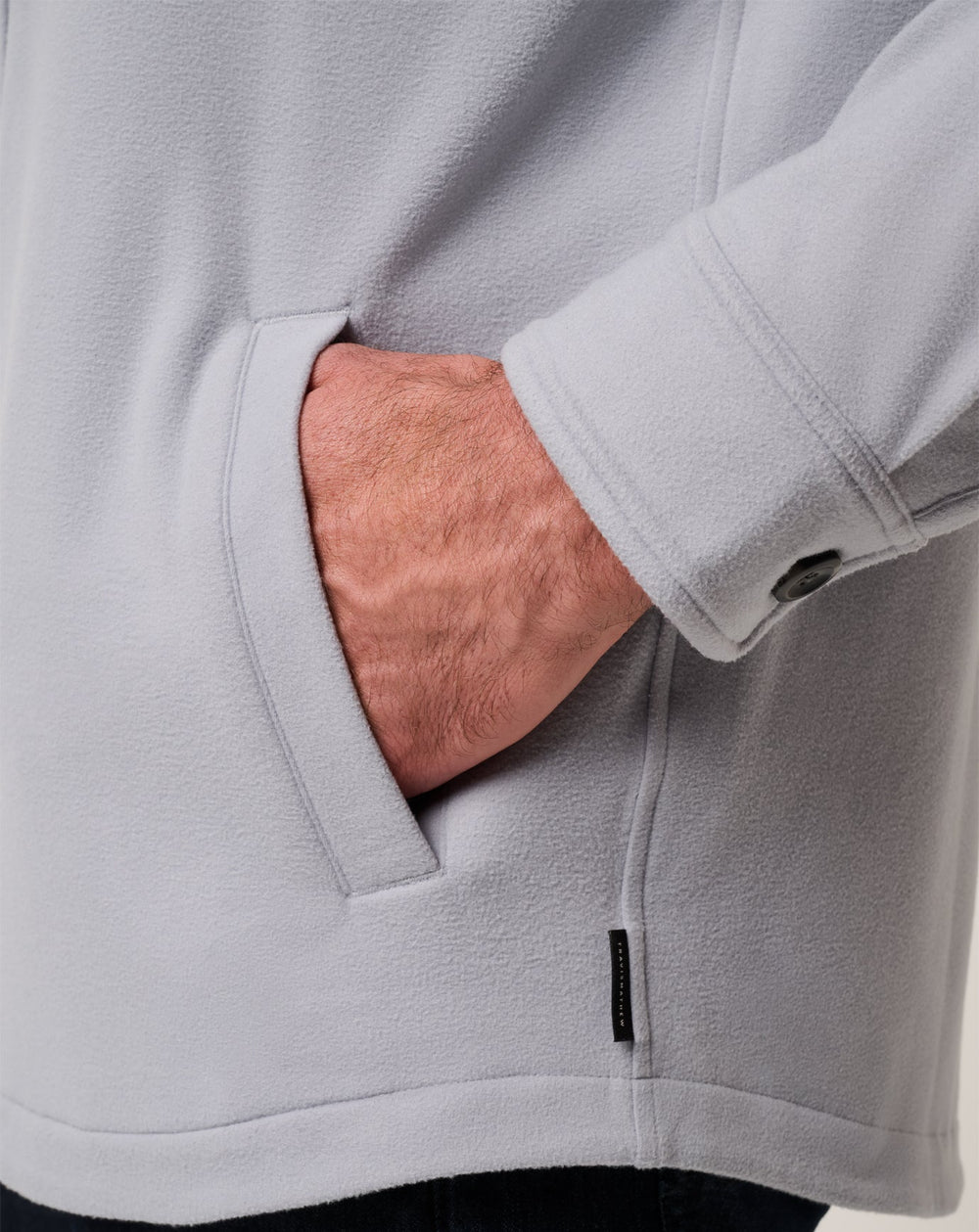 Peak Fleece Shirt Jacket Men/Sleet