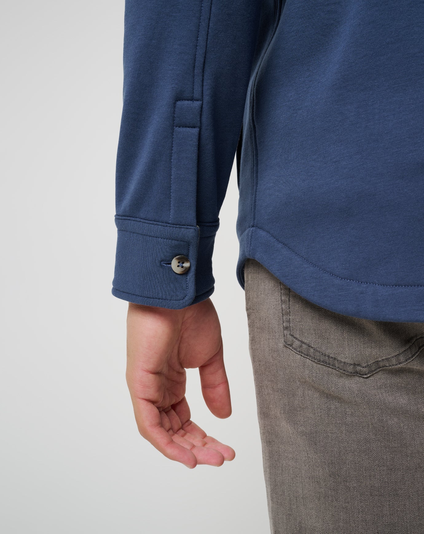 Cloud Shirt Jacket Men/Mood Indigo