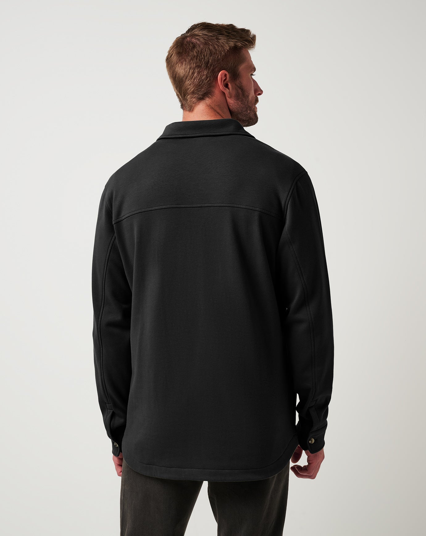Cloud Shirt Jacket Men/Black