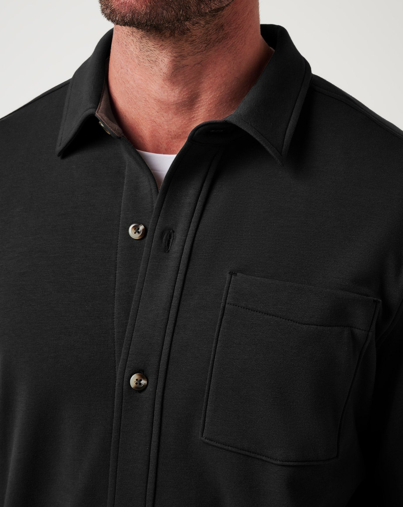 Cloud Shirt Jacket Men/Black