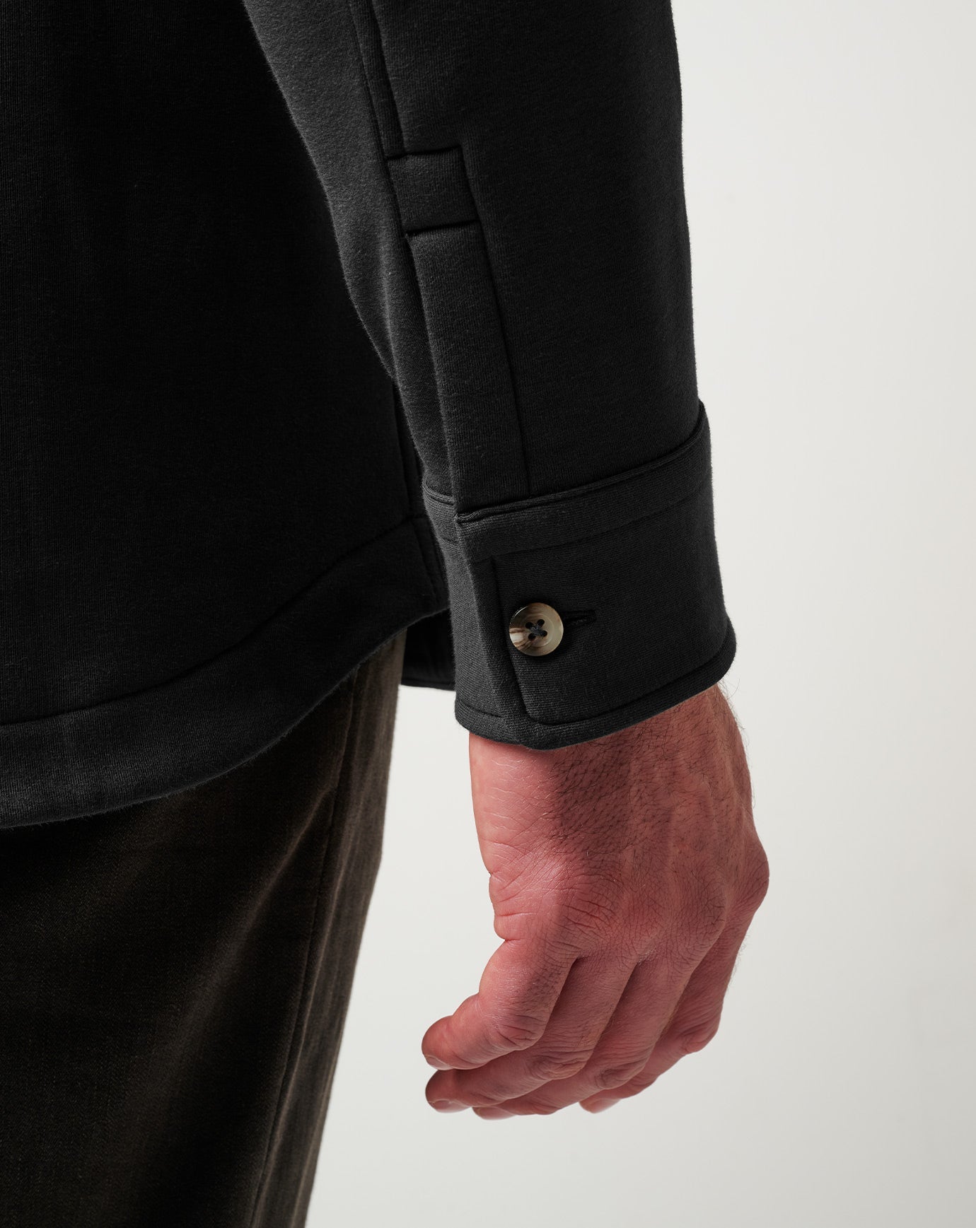 Cloud Shirt Jacket Men/Black