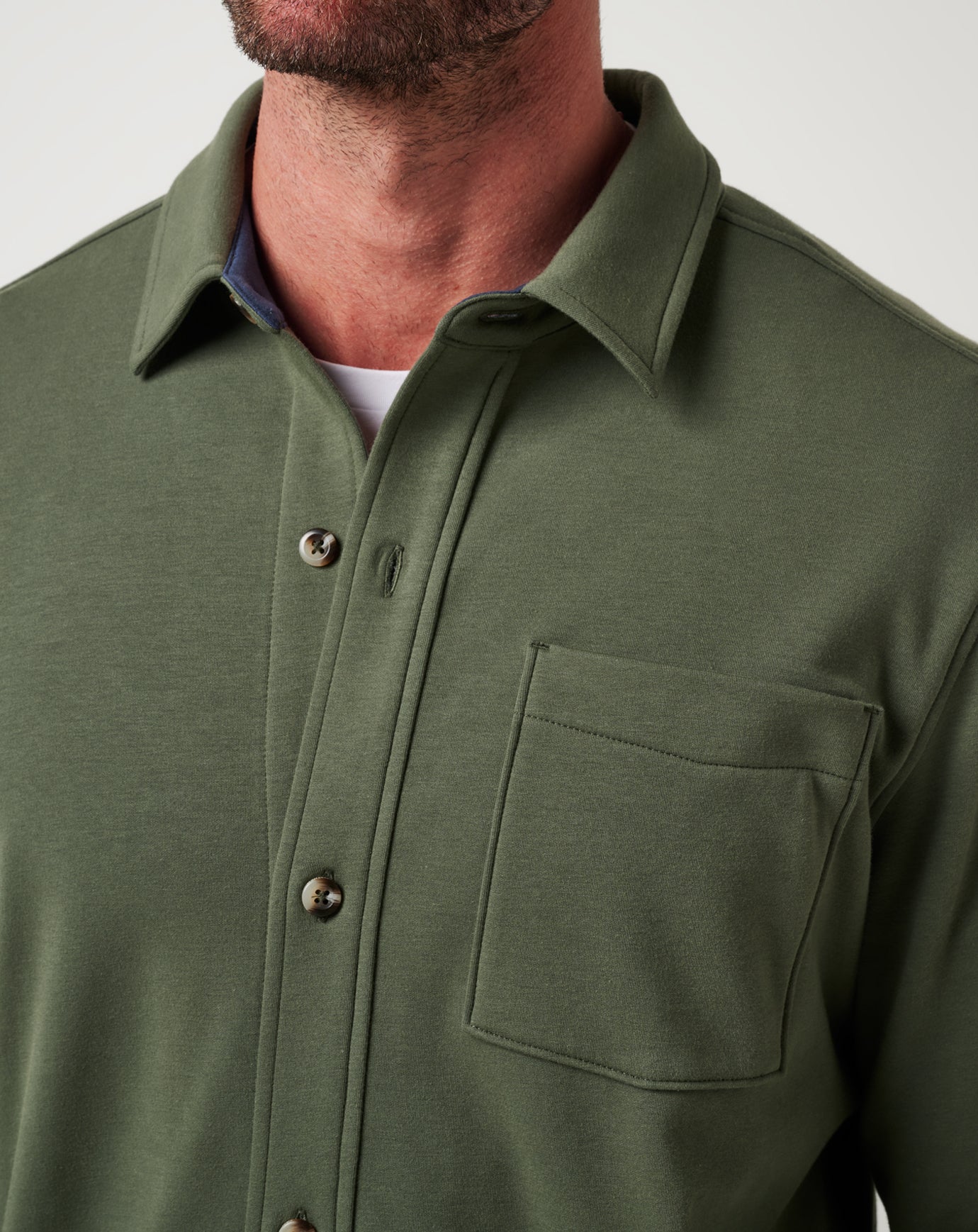 Cloud Shirt Jacket Men/Dark Olive