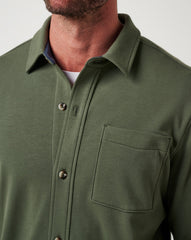 Cloud Shirt Jacket Men/Dark Olive