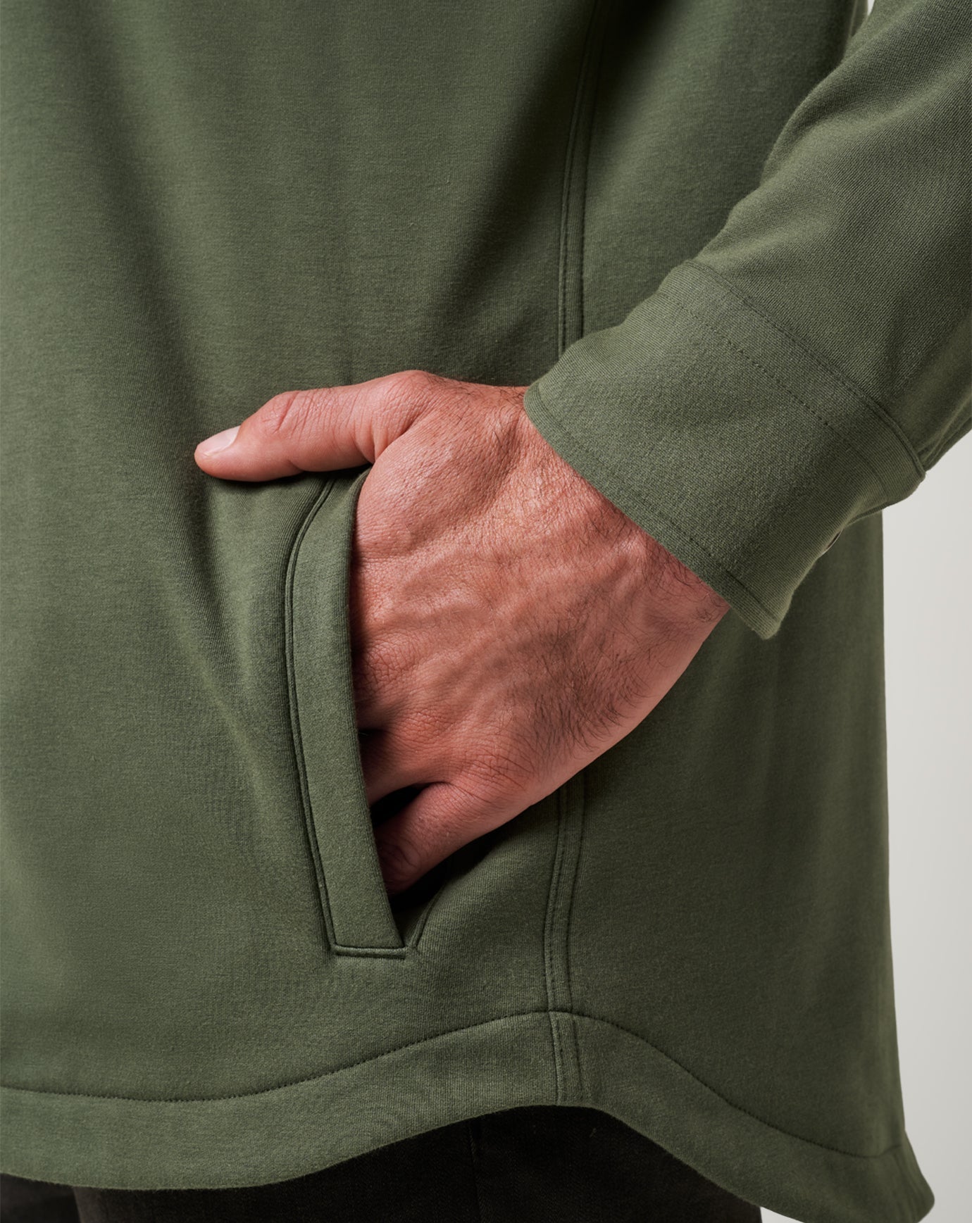 Cloud Shirt Jacket Men/Dark Olive