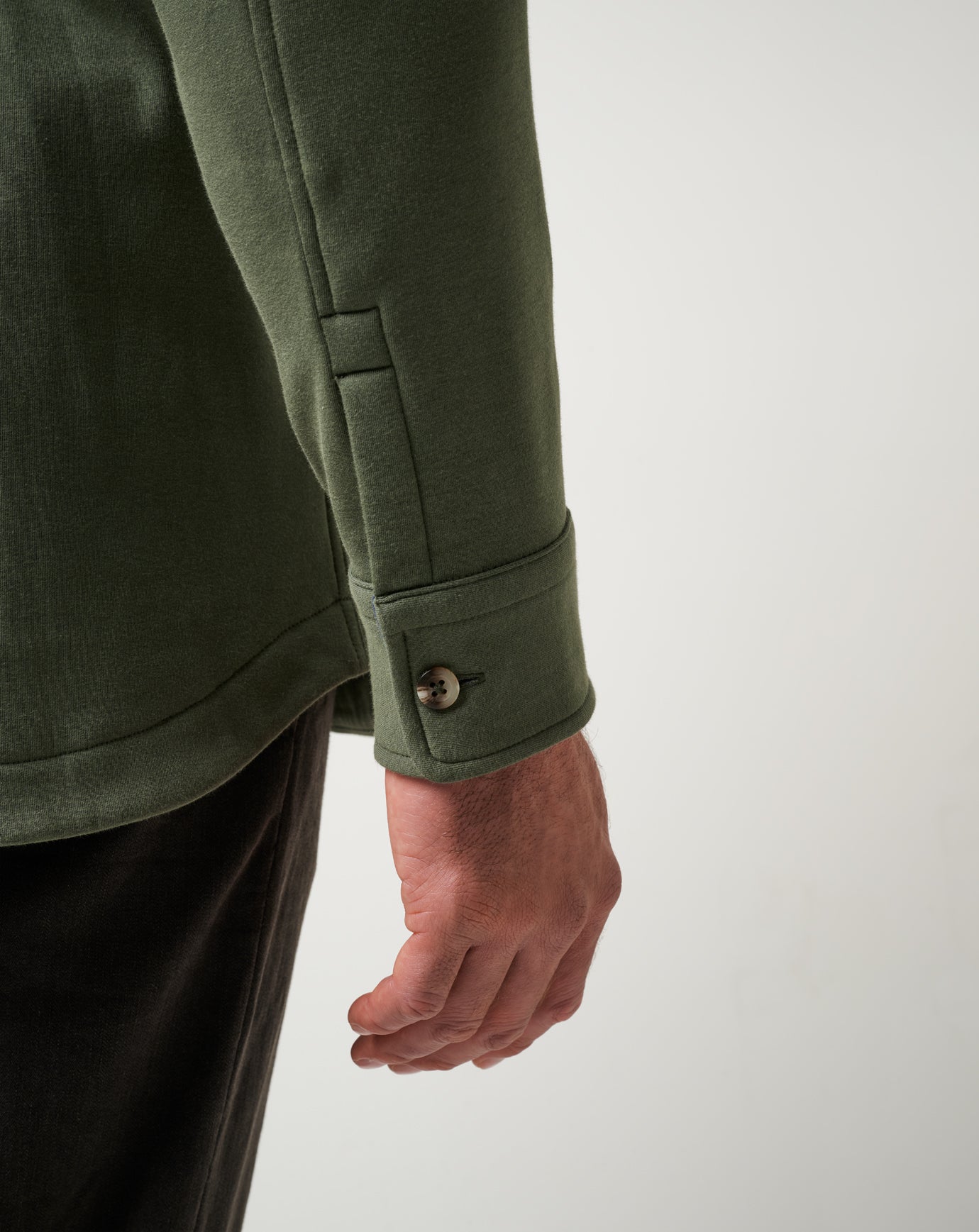 Cloud Shirt Jacket Men/Dark Olive