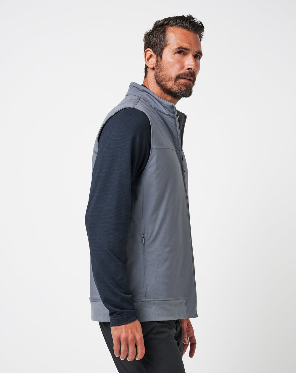 Wanderlust Vest Men|Golf/Quiet Shade