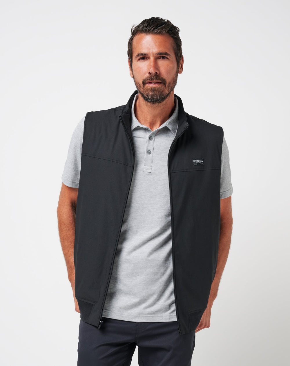 Wanderlust Vest Men|Golf/Black