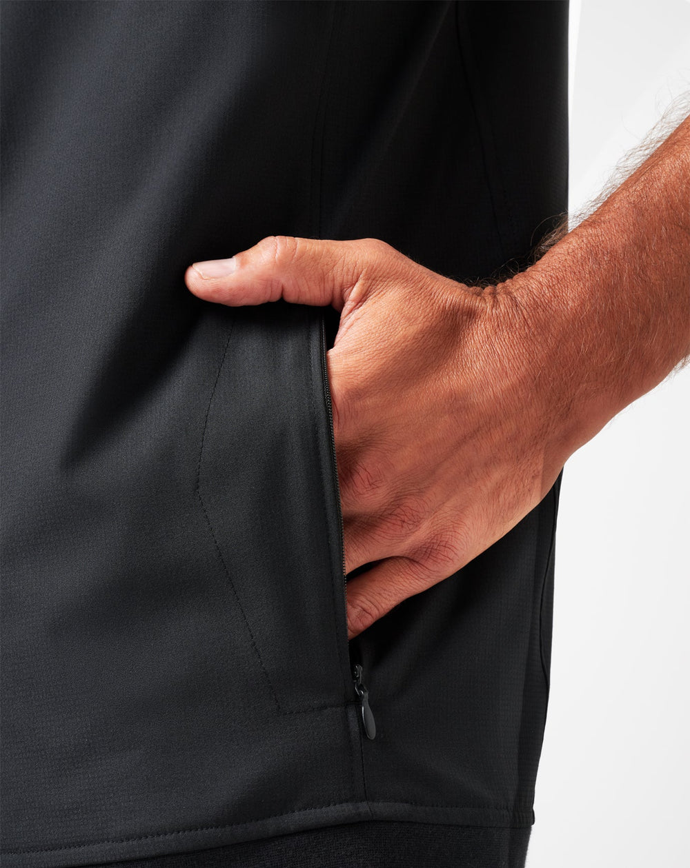 Wanderlust Vest Men|Golf/Black