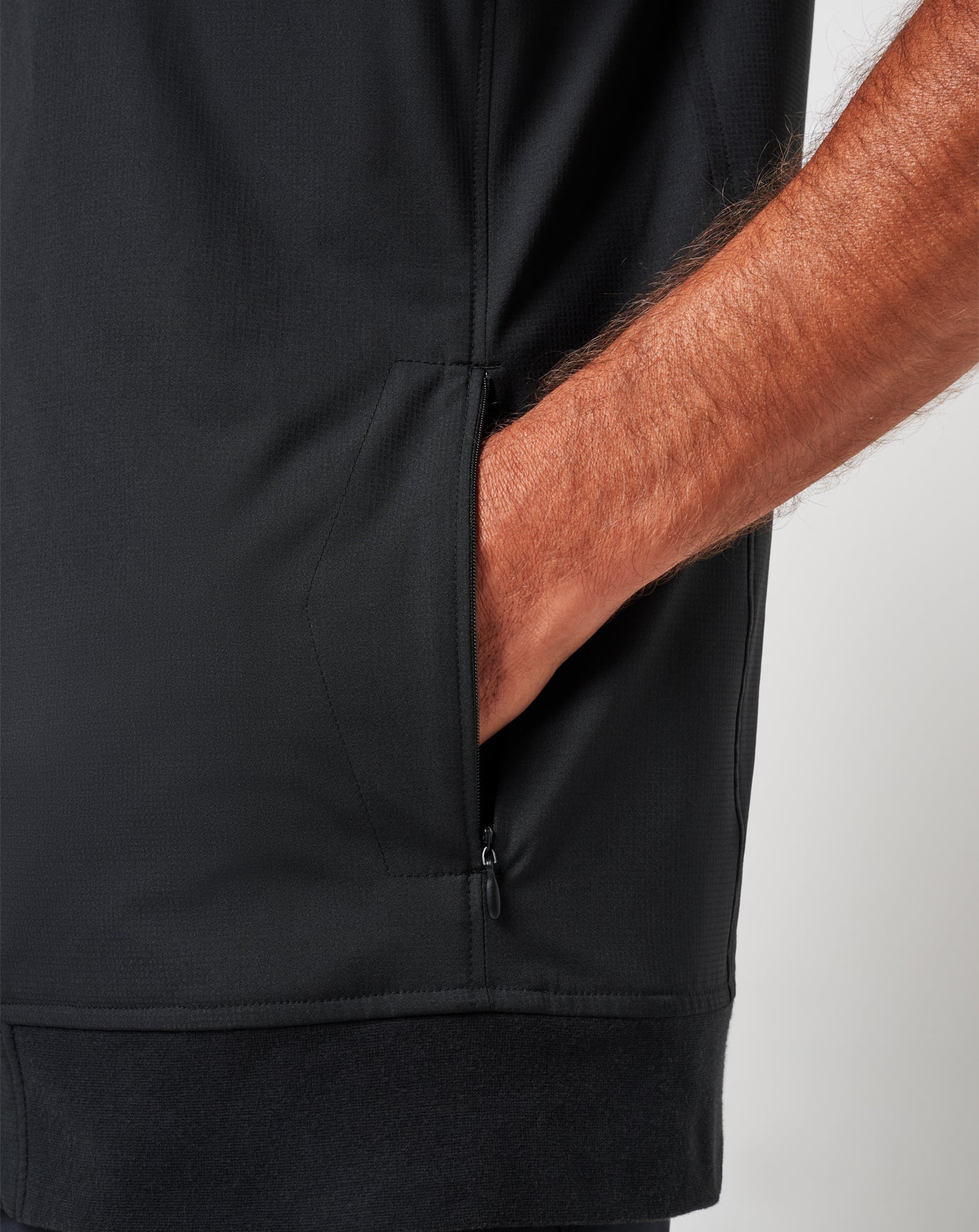 Wanderlust Vest Men|Golf/Black