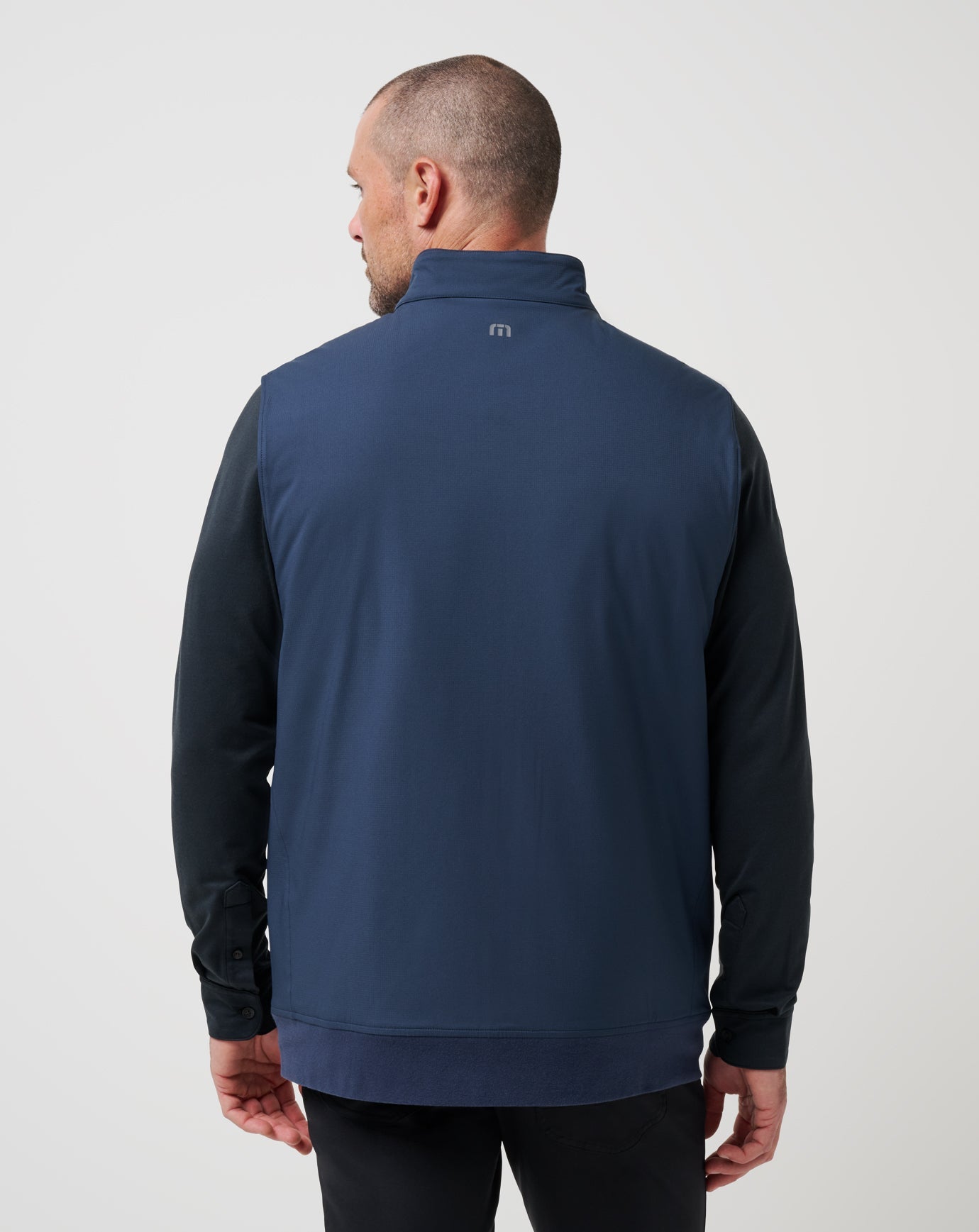 Wanderlust Vest Men|Golf/Mood Indigo