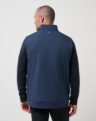 Wanderlust Vest Men|Golf/Mood Indigo