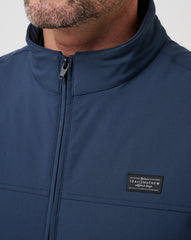 Wanderlust Vest Men|Golf/Mood Indigo
