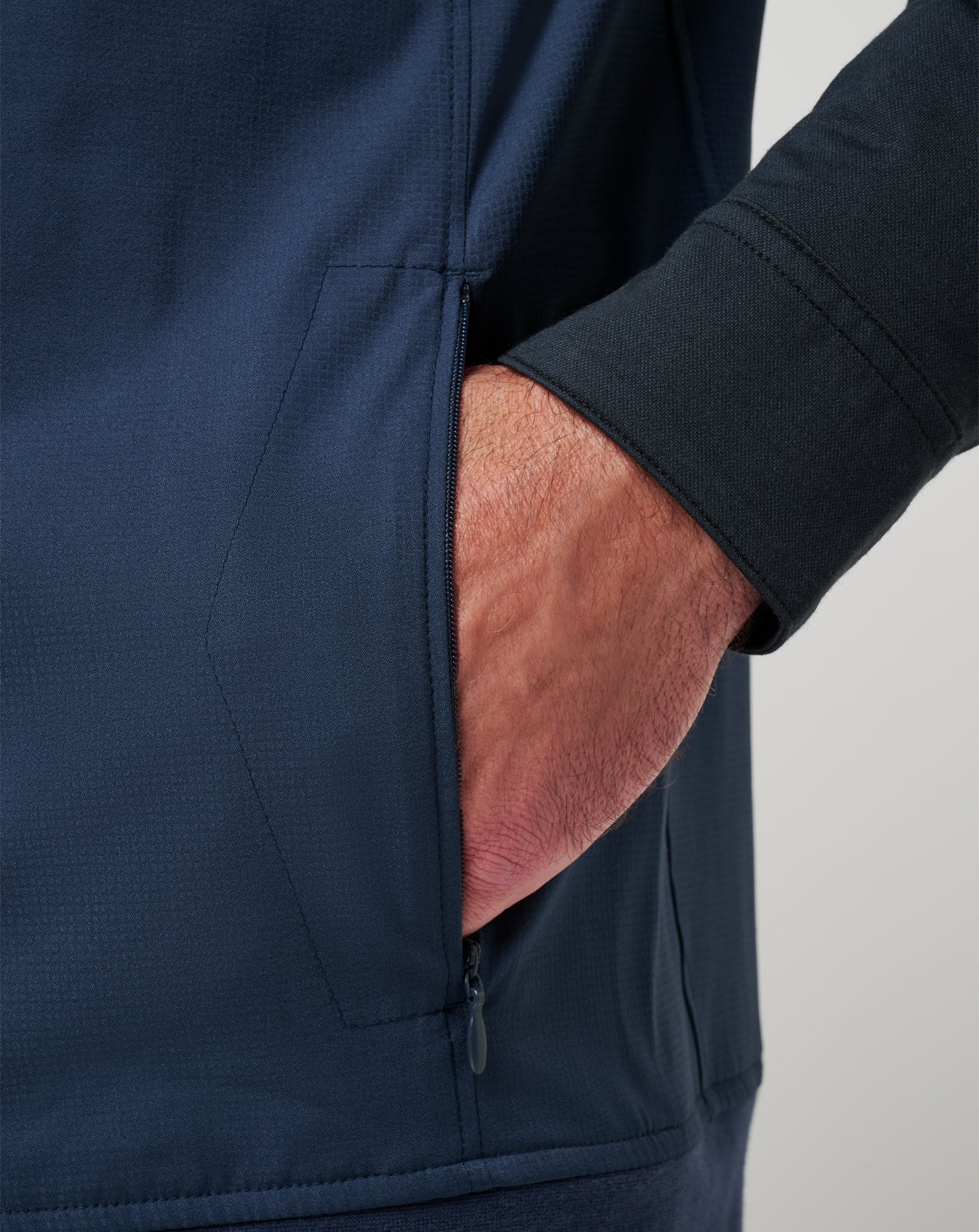Wanderlust Vest Men|Golf/Mood Indigo