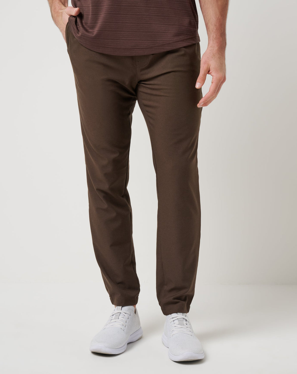 Victory Belt Pant Men|New/Chocolate Brown