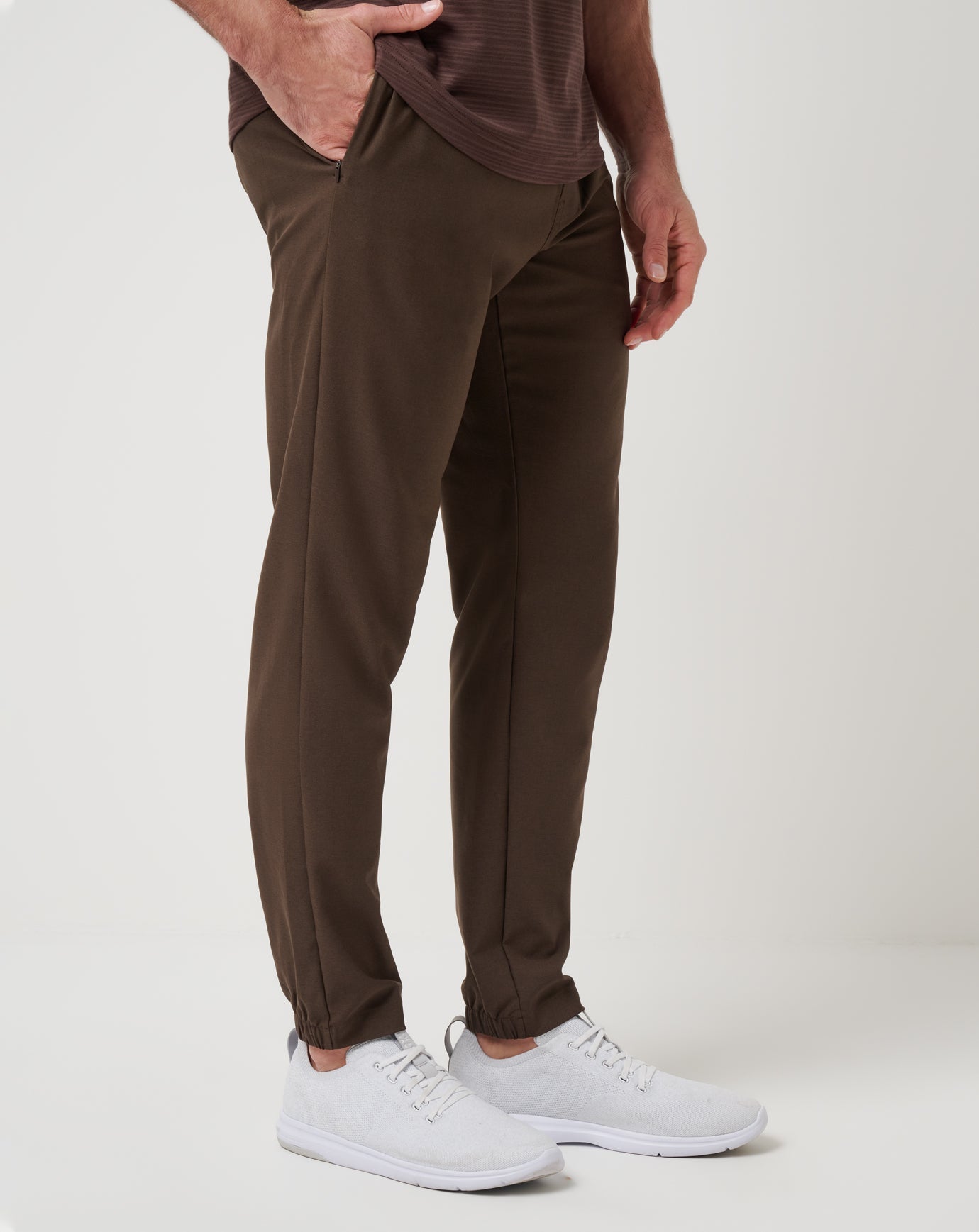 Victory Belt Pant Men|New/Chocolate Brown