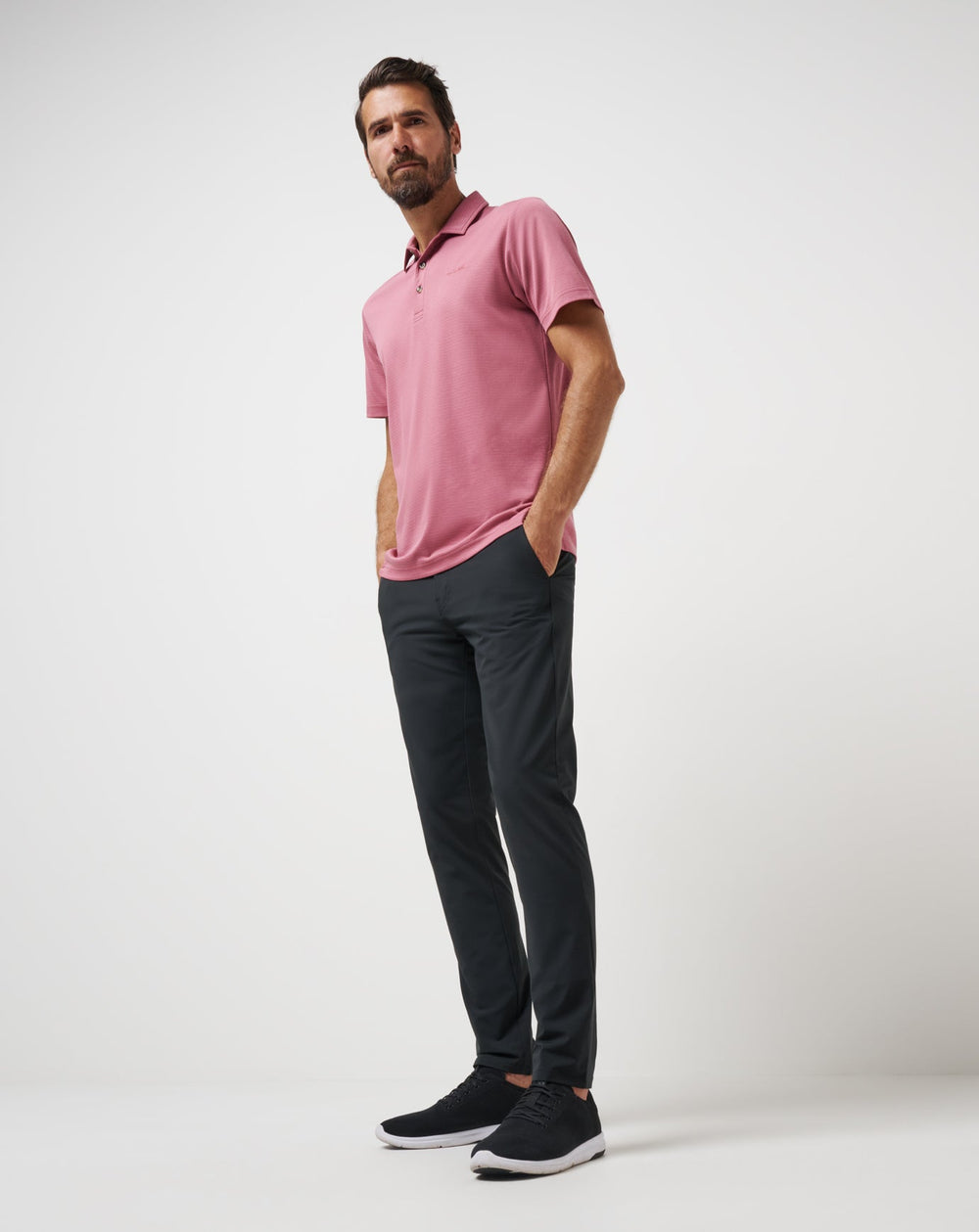 Open To Close Tech Chino Pant Men|Golf/Black