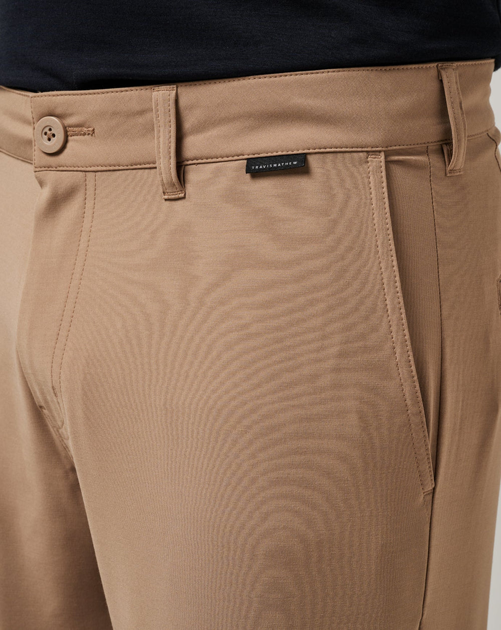 Open To Close Tech Chino Pant Men|Golf/Khaki
